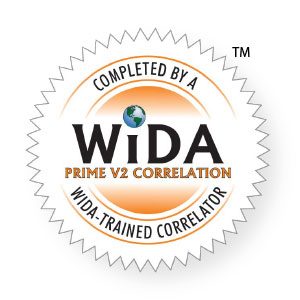 WIDA Prime v2 Correlation logo.