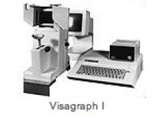 Visagraph I Visagraph 1 instrument for measuring eye movement while reading