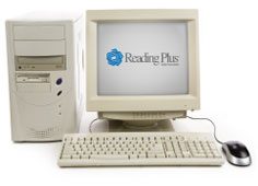 Reading Plus program on a desktop computer